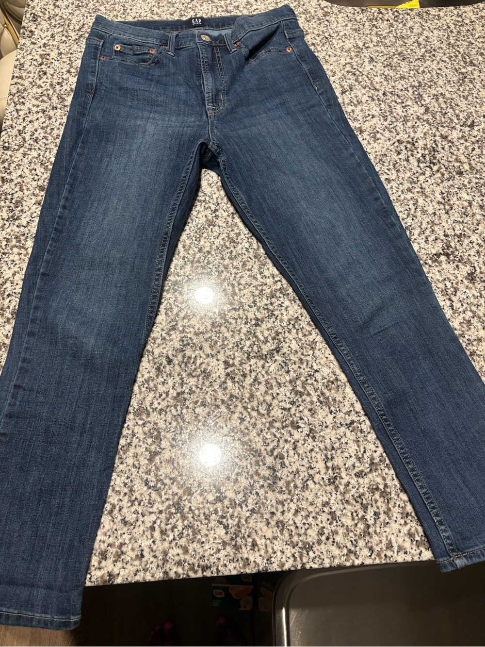 GAP Women's Indigo Straight-Leg Jeans